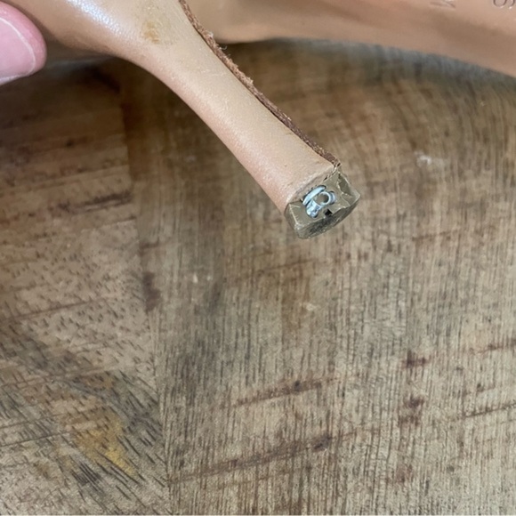 Via Spiga Floral Sandals Heels Leather - Picture 7 of 9